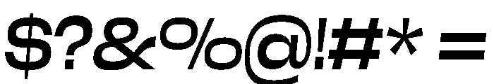 Close RegularSlanted Instance Font OTHER CHARS