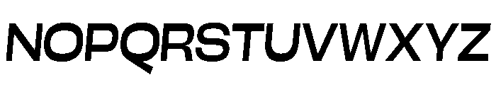 Close RegularSlanted Instance Font UPPERCASE