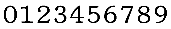 ClosedCaption BigDot Font OTHER CHARS