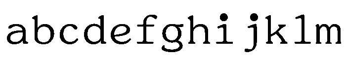 ClosedCaption BigDot FONT