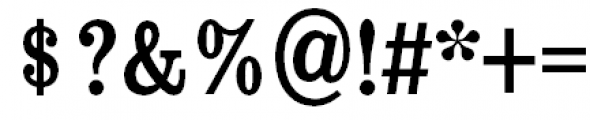 Clarendon Narrow Font OTHER CHARS