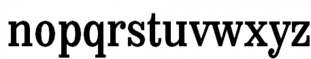 Clarendon Narrow Font LOWERCASE