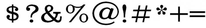 Clarendon Normal Font OTHER CHARS