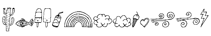 Clafoutis Insolite Font LOWERCASE