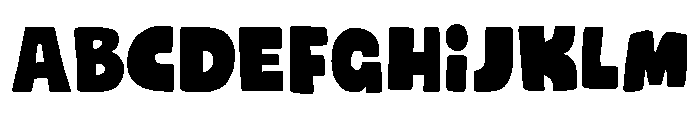 Clafoutis Regular Font UPPERCASE