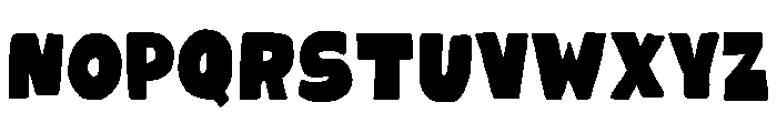 Clafoutis Regular Font UPPERCASE