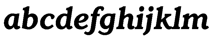 Claremont Bold Italic FONT