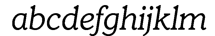 Claremont Light Italic OSF FONT