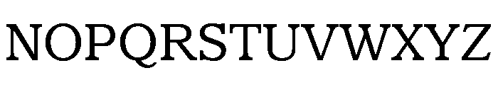 Claremont Light OSF Font UPPERCASE