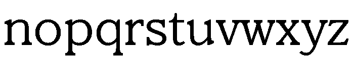 Claremont Light OSF Font LOWERCASE