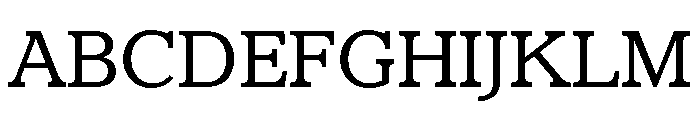Claremont Light Font UPPERCASE