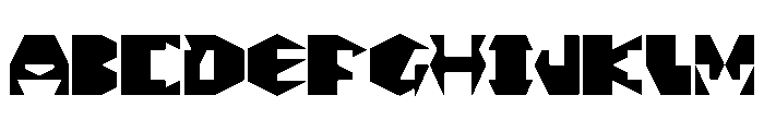 Clarks Regular Font UPPERCASE