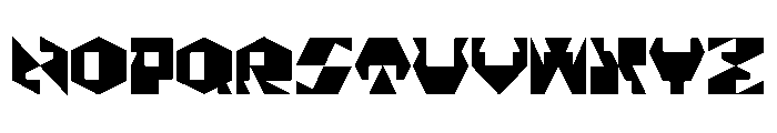 Clarks Regular Font UPPERCASE