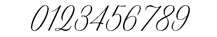 Classic Ruby Script Regular Font OTHER CHARS