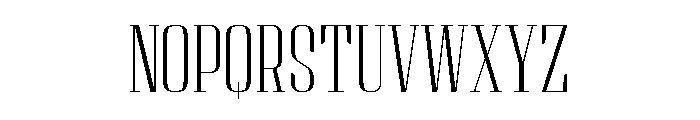 Classic Ruby Serif Regular Font LOWERCASE