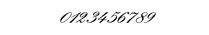 Classic Script Regular Font OTHER CHARS