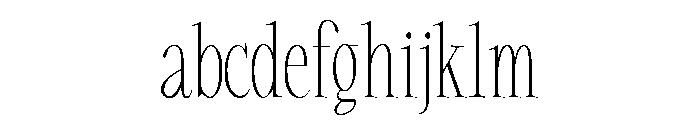 Clementia Regular FONT