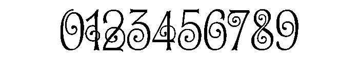 Clementine Curly Font OTHER CHARS