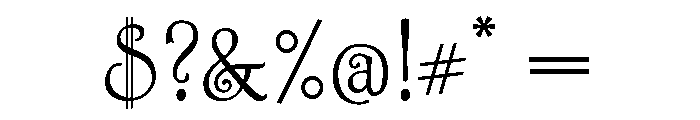Clementine Curly Font OTHER CHARS