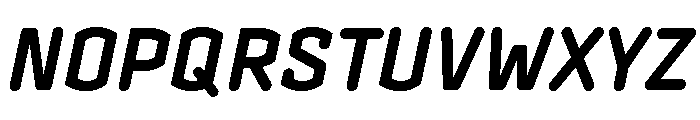 Clicker Bold Italic Font UPPERCASE