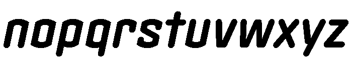 Clicker Bold Italic Font LOWERCASE
