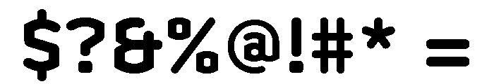 Clicker Bold Font OTHER CHARS