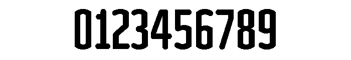 Clicker Compressed Bold Font OTHER CHARS