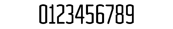 Clicker Compressed Book Font OTHER CHARS