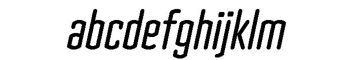 Clicker Compressed Medium Italic FONT