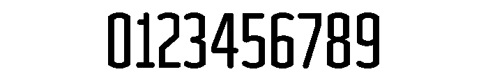 Clicker Compressed Medium Font OTHER CHARS