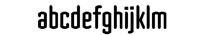 Clicker Compressed Semi Bold FONT