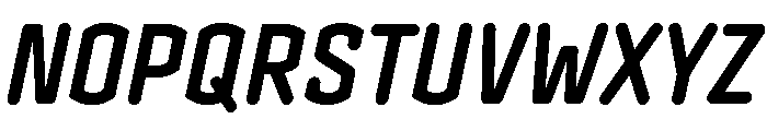 Clicker Condensed Bold Italic Font UPPERCASE