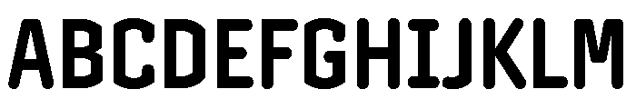 Clicker Condensed Bold Font UPPERCASE