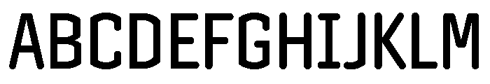 Clicker Condensed Medium Font UPPERCASE