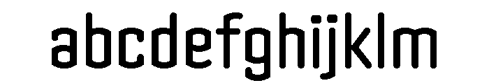 Clicker Condensed Medium FONT