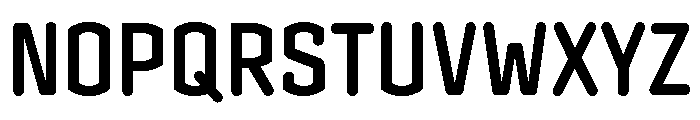 Clicker Condensed Semi Bold Font UPPERCASE