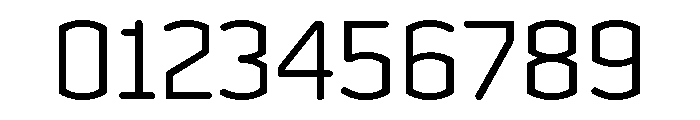 Clicker Light Font OTHER CHARS