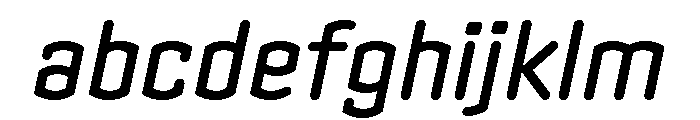 Clicker Medium Italic FONT