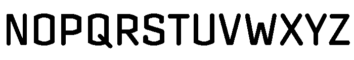 Clicker Medium Font UPPERCASE