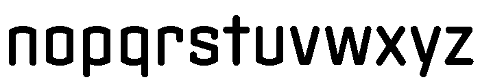 Clicker Medium Font LOWERCASE