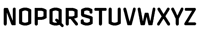 Clicker Semi Bold Font UPPERCASE