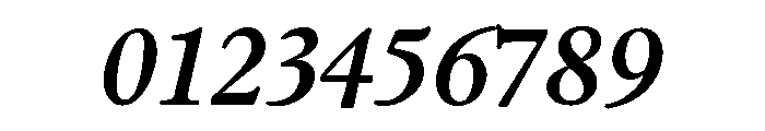 Cloister Bold Italic Font OTHER CHARS