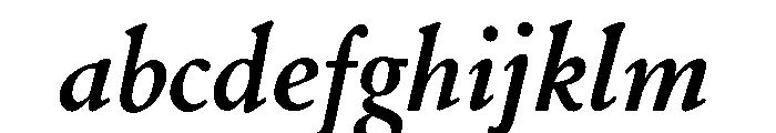 Cloister Bold Italic FONT