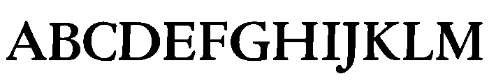 Cloister Bold Font UPPERCASE