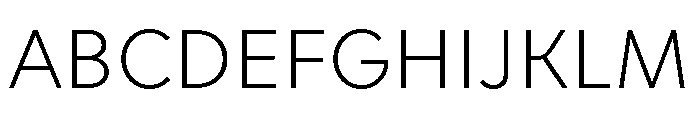 Clother Arabic Light Font UPPERCASE