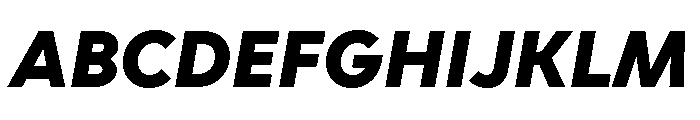 Clother Black Italic Font UPPERCASE