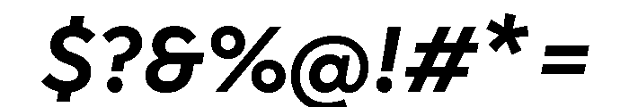 Clother Bold Italic Font OTHER CHARS