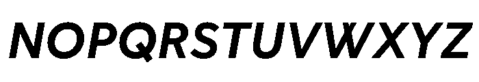 Clother Bold Italic Font UPPERCASE