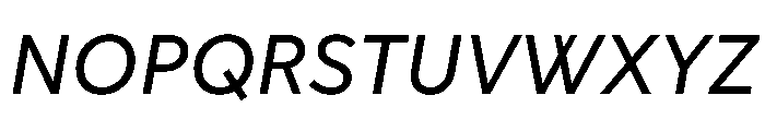 Clother Italic Font UPPERCASE
