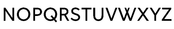Clother Font UPPERCASE